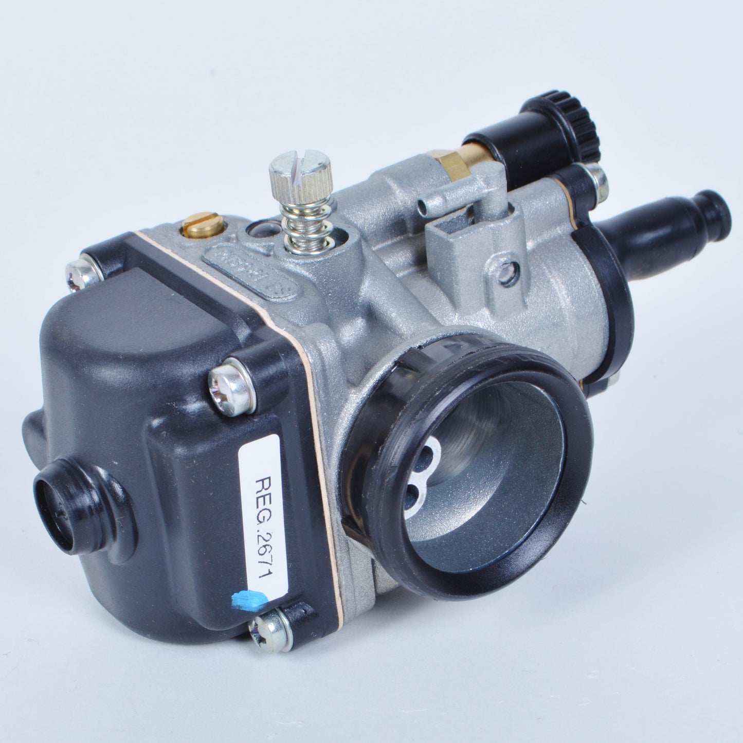 COMPLETE DELLORTO MOD 50cc CX50 CARBURETOR ASSY 21MM carb
