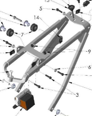 SUBFRAME - 2021 and newer CX50 KING or FWE