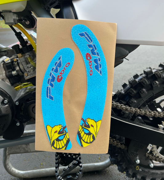 PNWCobra Logo CX50 KING Cobra FWE CX65 Frame Grip tape BLUE
