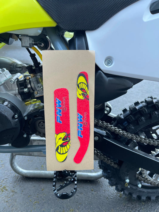 PNWCobra Logo CX50 JR P3 Junior cobra Frame Grip tape RED
