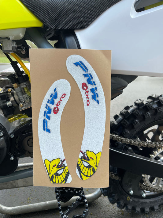 PNWCobra Logo CX50 KING Cobra FWE CX65 Frame Grip tape WHITE