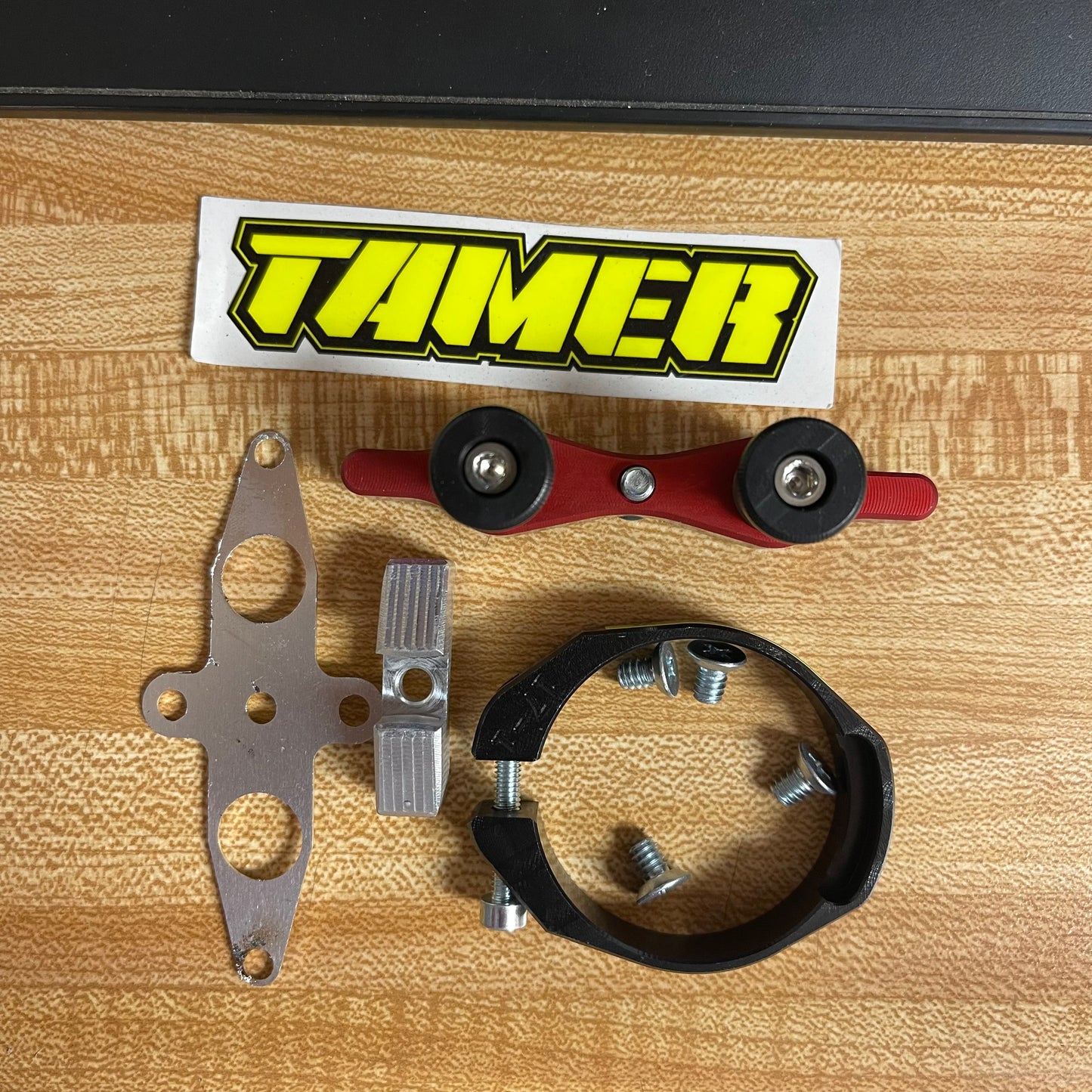 TAMER FRONT HOLESHOT HOOKUP DOUBLE BUTTON STARTING DEVICE - RED - ALL Cobras