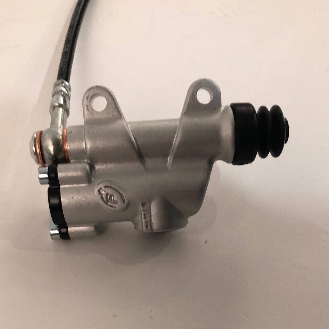 COMPLETE BRAKE ASSEMBLY - 50CC REAR - CARD 2 PISTON