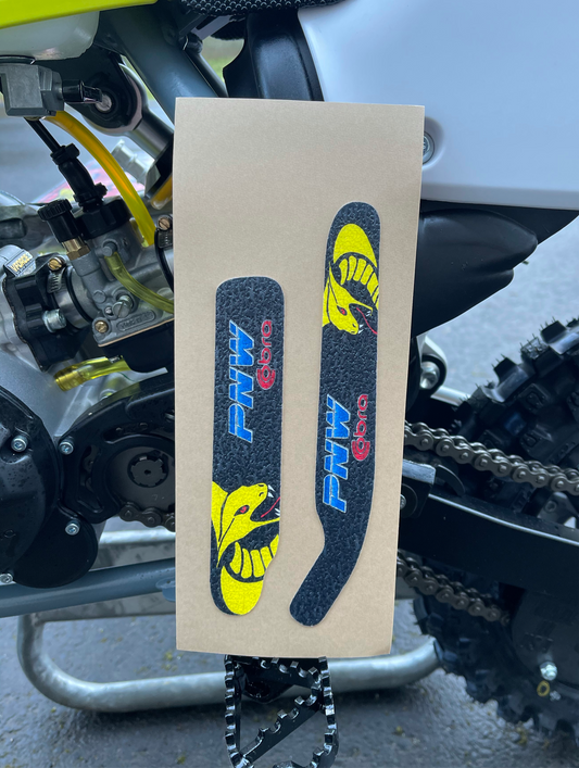 PNWCobra Logo CX50 JR P3 Junior cobra Frame Grip tape BLACK