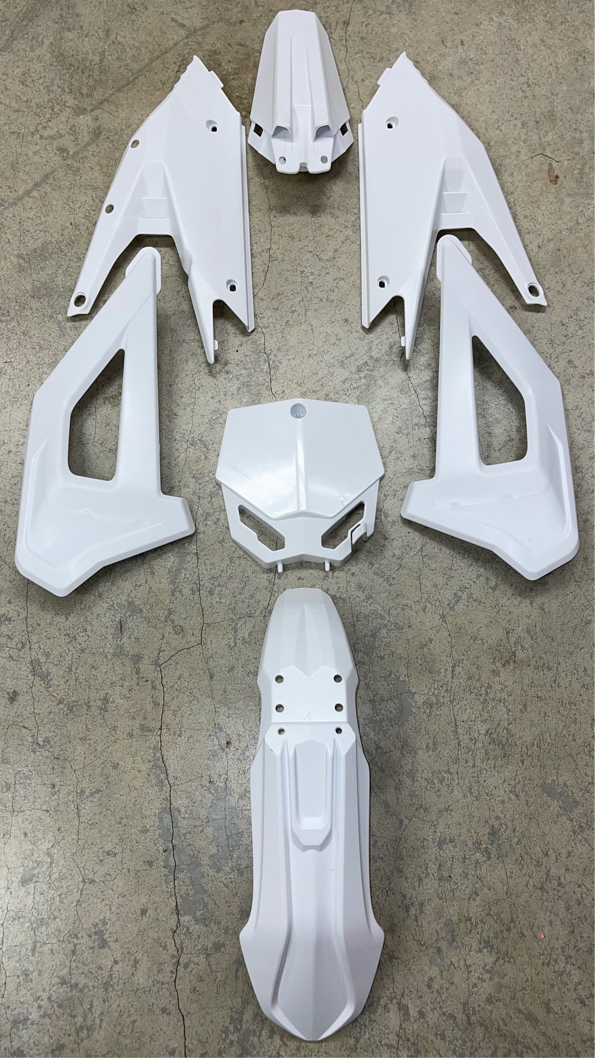 BODYWORK KIT - 2021 to 2024 - SRX fits All CX50 KING FWE CX5E - ALL WHITE