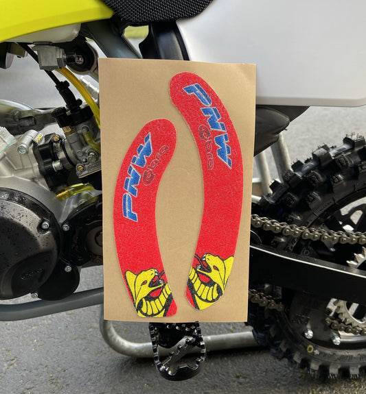 PNWCobra Logo CX50 KING Cobra FWE CX65 Frame Grip tape RED